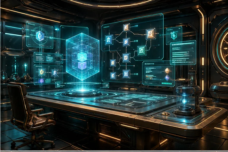 Holovate Web3 DApp studio command desk